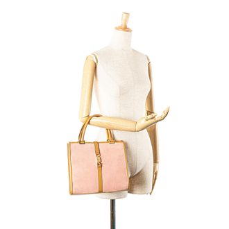 Gucci Gucci Su&egrave;de Leren Schoudertas