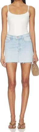 Mother The Vagabond Mini Skirt In Bring The Cooler