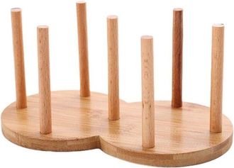 OEM Dispensador De Vasos De Papel Desechables, 2 Compartimentos, Soporte De Madera Para Vasos, Organizador De Almacenamiento De Tazas De Caf&eacute; Para La Enci