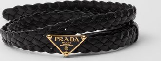 Prada Nappa leather belt