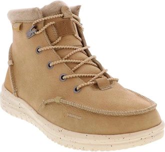 Hey Dude Bradley 40189-209 Boots Mens Wheat Leather Round Toe Ankle SHOP331