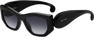 Etro Zonnebrillen - Dames - Zonnebrillen - Zwart - 53 MM - Accessoires