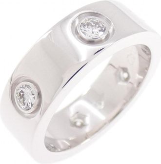 Cartier White Gold White Gold (18K) Band Ring (Pre-Owned)