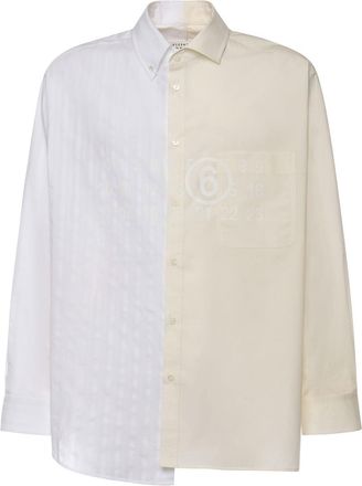 Maison Margiela Numeric Signature Mm6 Cotton Shirt