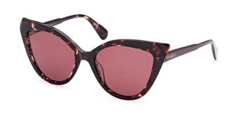 Max & Co. MO0038 55S Womens Sunglasses Tortoiseshell Size 56
