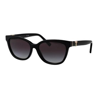 Tiffany & Co. Zonnebril - Dames - Zonnebrillen - Zwart - 55 MM - Accessoires