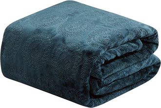 Luxury Home Caesar Embossed Throw Blanket