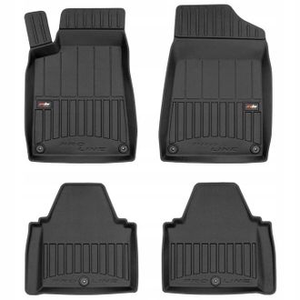 OEM Alfombras De Goma, Felpudos, Felpudo Peugeot 607 1999-2010, Canaleta 3d