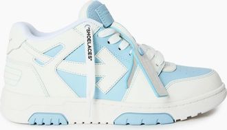 Off-white Womens Womens Out Of Office Trainers, Signature Arrows Sneakers - Blue - Size: 3