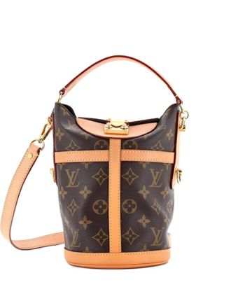 Louis Vuitton Duffle Handbag Monogram Canvas bucket bag - Marrone