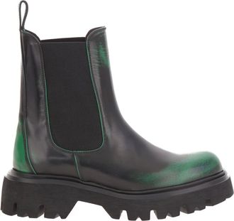 Msgm Msgm, Schoenen, Dames, Zwart, 37 EU, Leer, Chelsea Boot