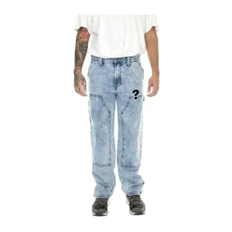 Guess Heren, Jeans, Blauw, Maat: W25 Katoen