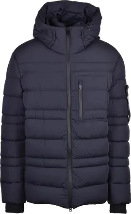 Peuterey Navy Blue Praxi NS Quilted Down Polyamide Jacket