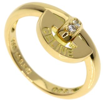 Celine Yellow Gold (18K) Band Ring (Pre-Owned)
