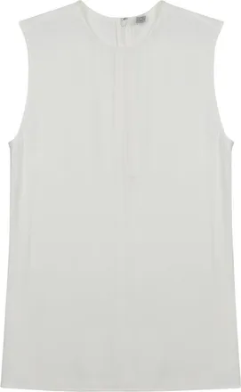 Toteme Sleeveless Linen-Blend Tank Top