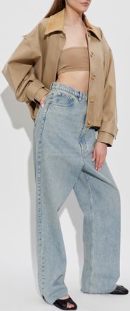 Maison Margiela Short Top, Womens, Beige