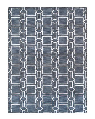 Pasargad Home Pasargad Transitional Hand-Tufted Rug
