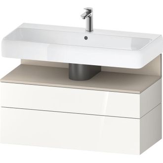Duravit Qatego Mueble Bajo Lavabo, 1 Extra&iacute;ble Y 1 Caj&oacute;n, - Duravit