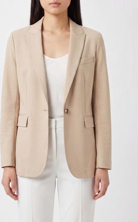 Circolo 1901 Blazer corto monopetto in cotone con revers
