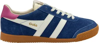 Gola Womens Elan Sneakers In Deep Blue/off White/shocking Pink
