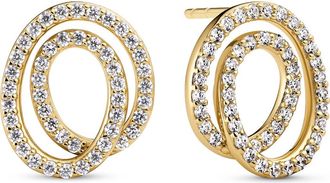 Sif Jakobs Jewellery Earrings Spirale Due in 18K Gold Plated at Nordstrom, Size Small