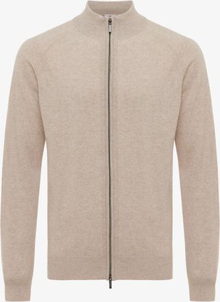 Gentiluomo Cardigan zip | Beige