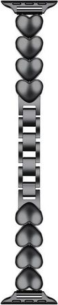 Posh Tech Aphrodite Heart Bracelet Apple Watch Watchband in Black at Nordstrom, Size 42 Mm