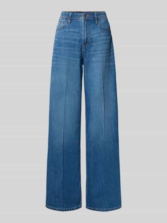 s.Oliver Red Label Wide Leg High Rise Jeans aus Baumwoll-Mix Modell SURI in Jeansblau, Gr&ouml;&szlig;e 38/32