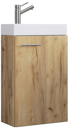 ebuy24 2 Piezas Lavabo Estrecho Slito 60x41x22 - Vcm