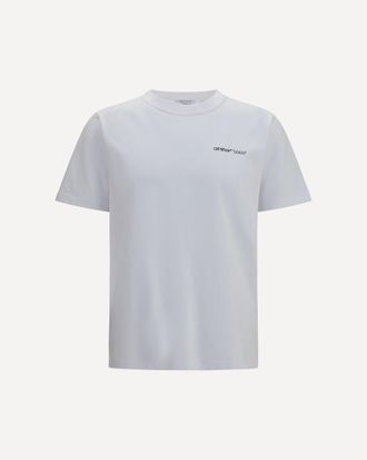 Off-white Logo Quote T-shirt Male XXL