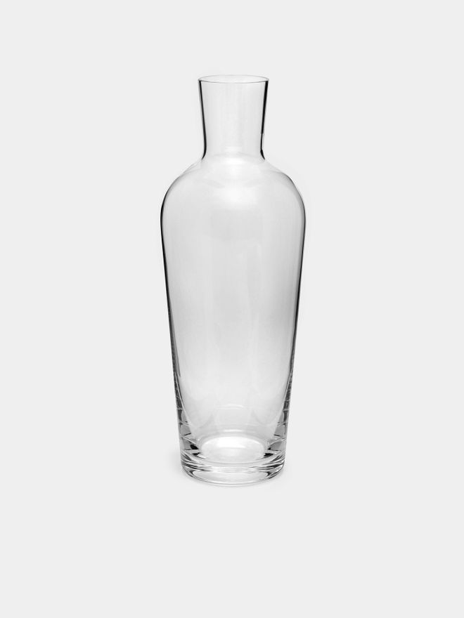 Hand-Blown Crystal Water Carafe