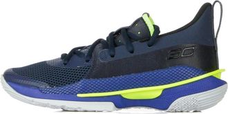 Under Armour Blauwe Curry 7 Lage Schoenen - Heren - Sneakers - Blauw - 37 1/2 EU - Schoenen