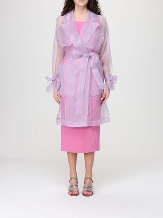 Pinko Trench Cocco in organza di seta Pinko