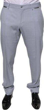 Dolce & Gabbana Klassieke Pas Broek Lichtgrijs