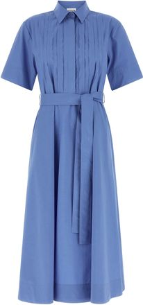 P.A.R.O.S.H. P. A.R. O.S. H. Cotton Midi Womens Dress