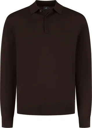 Wahts Mens Knitwear, TargetGroup:Men Burgundy Melange / XXL