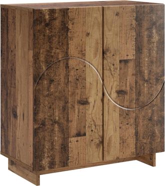 vidaXL Aparador Madera Envejecida 67 X 34,5 X 75 Cm Vidaxl