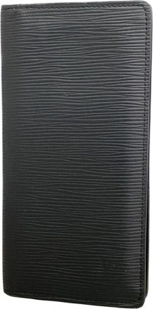 Louis Vuitton Noir Long Wallet (Bi-Fold) (Pre-Owned)