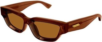 Bottega Veneta Sunglasses, unisex, Brown, 53 MM, Authentic Stylish Glasses, Premium Quality