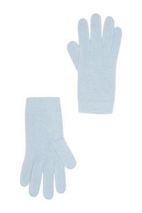 Portolano Solid Cashmere Gloves in Baby Blue at Nordstrom Rack