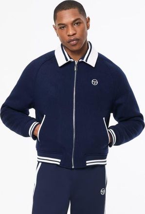 Sergio Tacchini Marco Varsity Jacket in Maritime Blue at Nordstrom, Size Xxx-Large