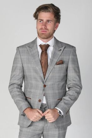PAUL ANDREW Francis - Check Blazer Formal Office Wear