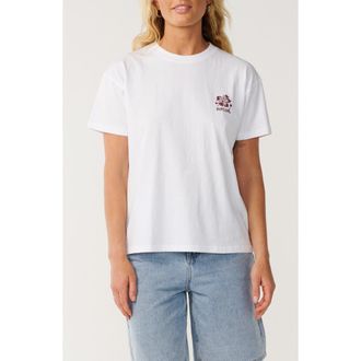 Rip Curl Surf Puff Party Pack Graphic T-Shirt in White at Nordstrom, Size Xx-Large