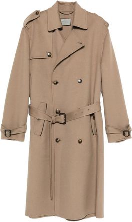 Canali Belted Double-breasted Coat