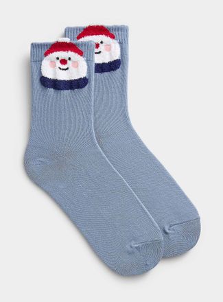 Simons Womens Festive accent socks