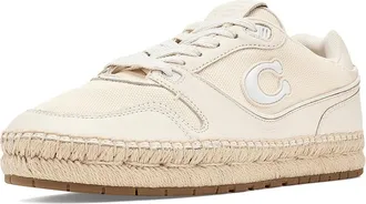 Coach Coach Soho Espadrille Sneakers Womens Shoes Chalk : 9.5 M, Rubber
