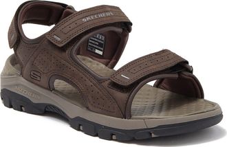 Skechers Tresmen - Garo Relaxed Fit Sandal in Choc-Choco at Nordstrom Rack, Size 10