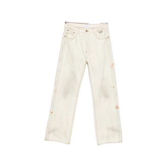 Rhude Distressed Straight Jeans