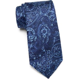 Tommy Hilfiger Maia Paisley Tie in Navy at Nordstrom Rack
