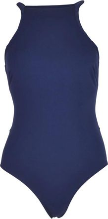 Blaz&eacute; Milano Millefleur Badpak - Dames - Badpakken - Blauw - S - Badmode